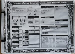 Umbobo's character sheet